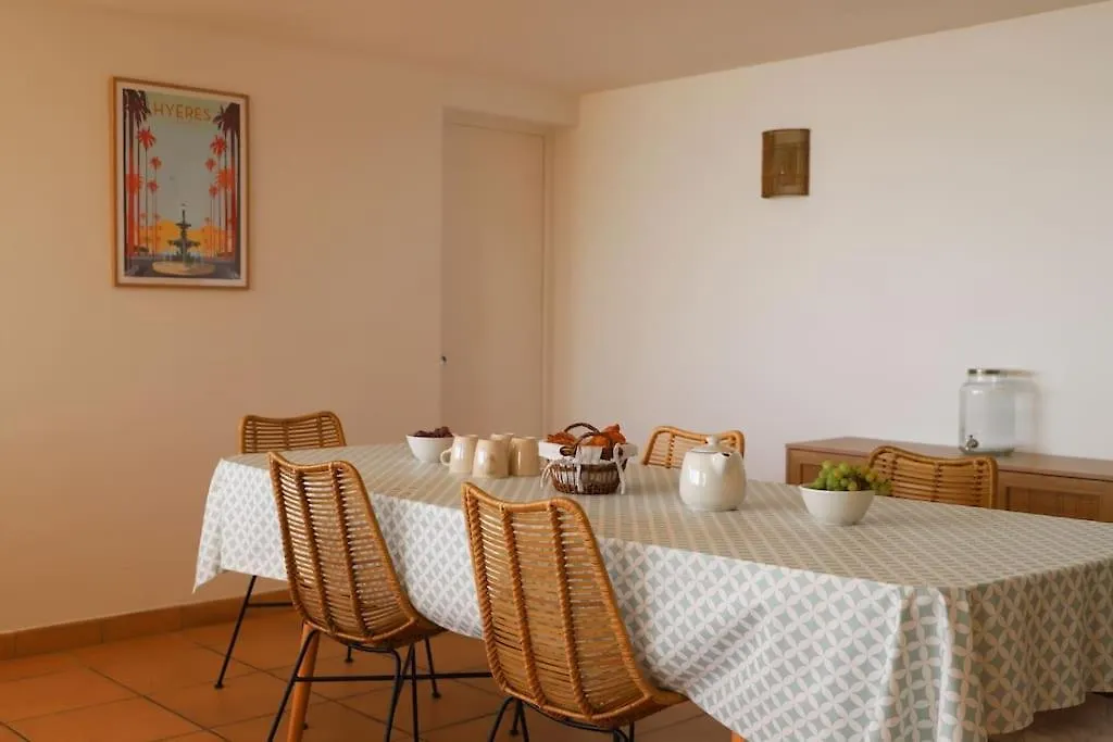 Villa Palm Springs Superb Sea View, Terrasse And Swimming Pool Carqueiranne